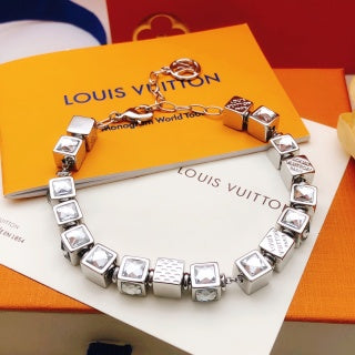 Louis Vuitton Diamond Link Tennis Bracelet